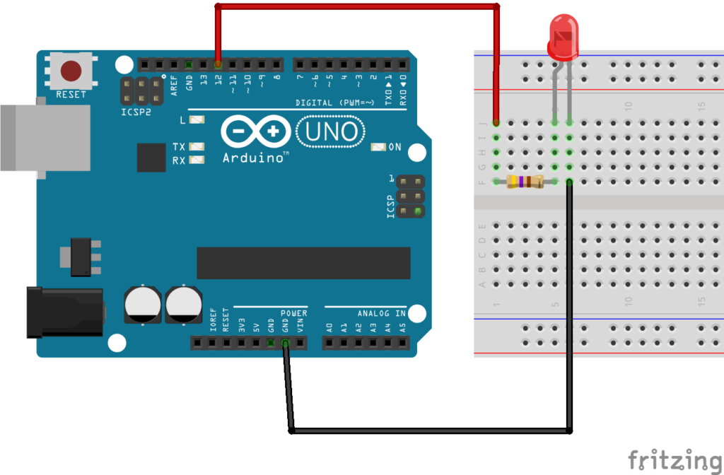 LED Blink using Arduino Uno – Complete Beginner Blog (With Circuit Diagram + Code)