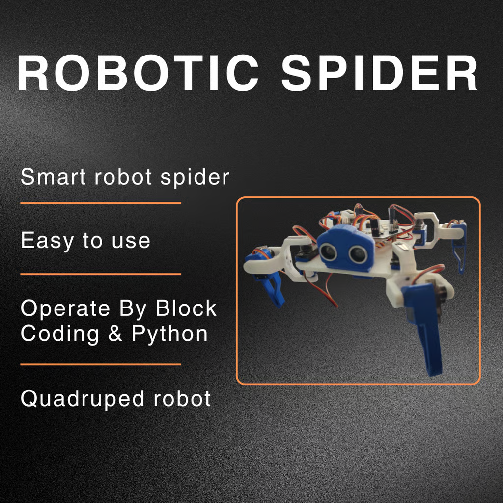 Grade 4 STEM Activities: Robotic Spider Programming Project