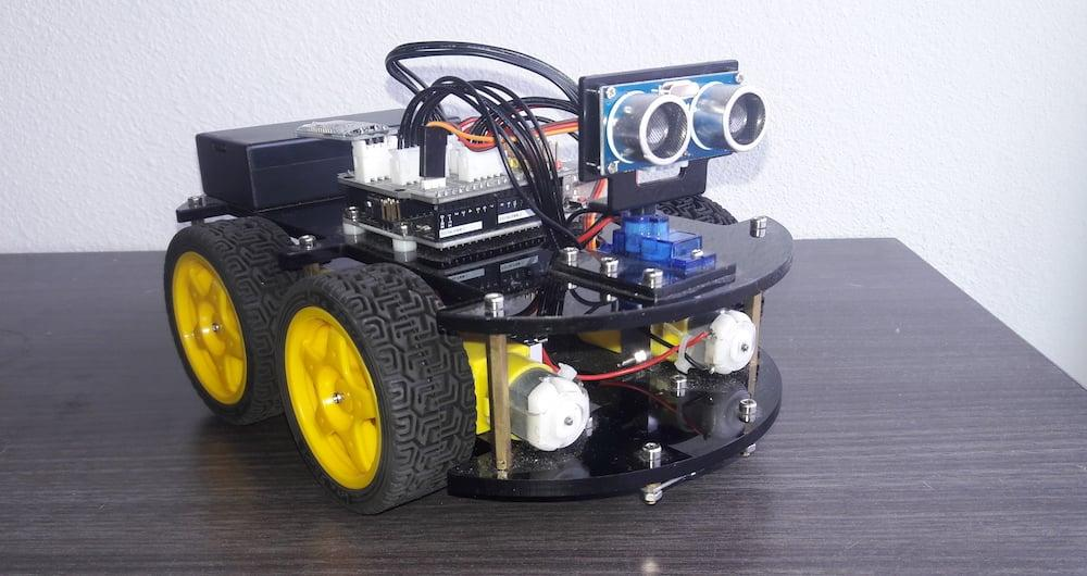 Ultrasonic Sensor in Obstacle Avoiding Rover Project