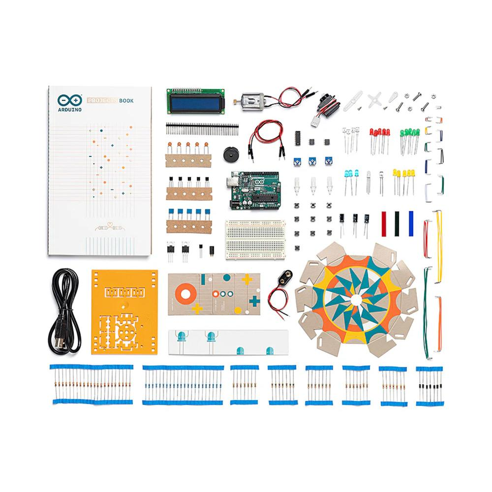 Arduino Components Used in Push Button Project