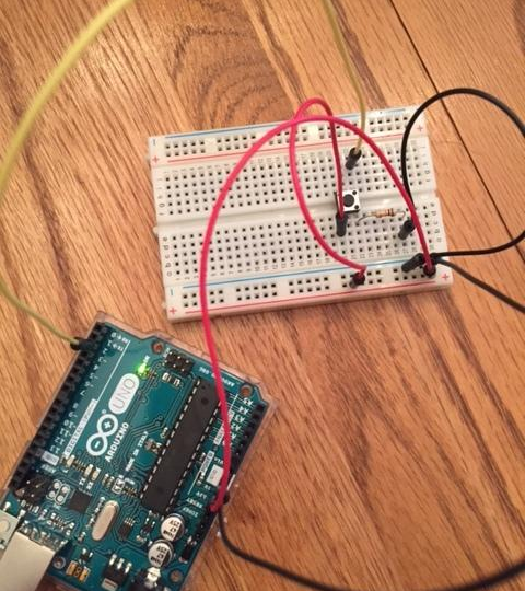 LED and Buzzer Working with Push Button Arduino Circuit