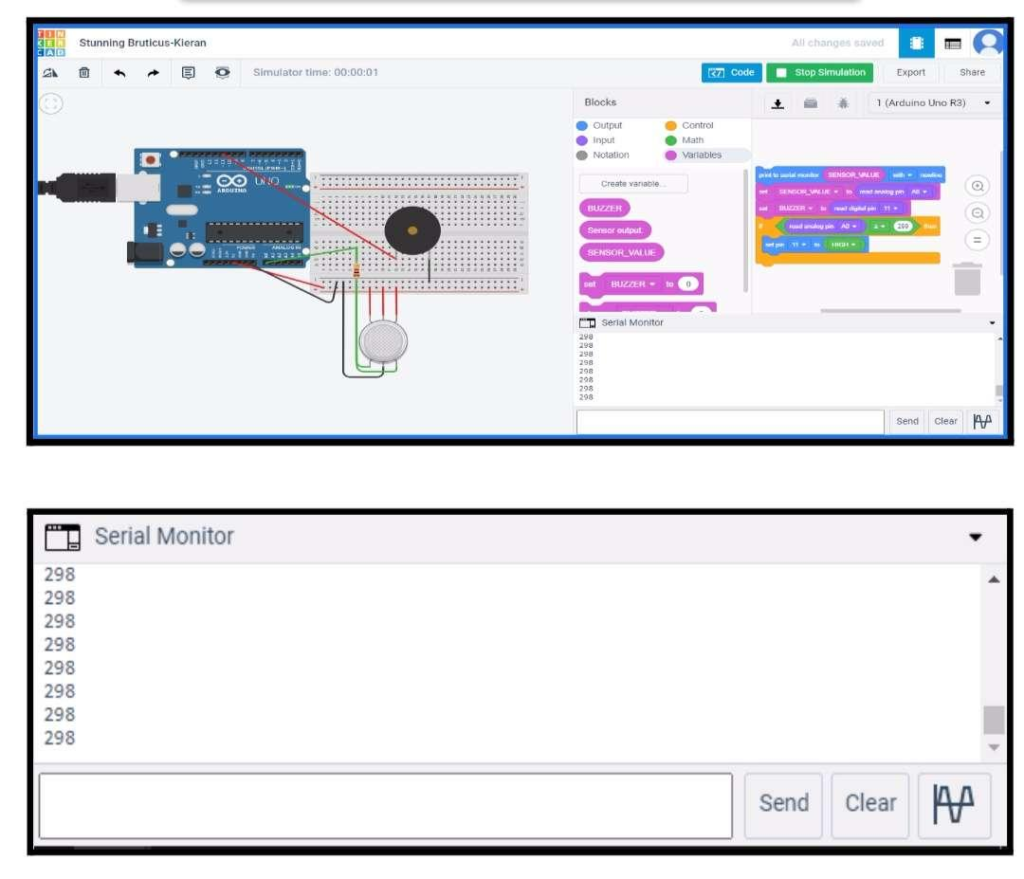 Arduino MQ-2 Gas Sensor Project Arduino Code