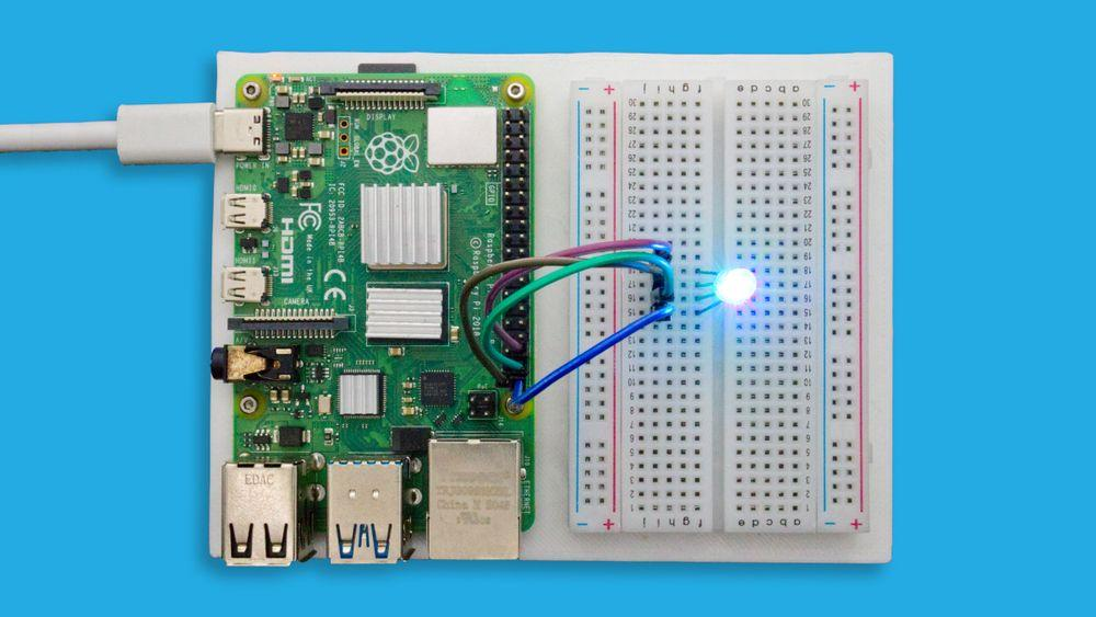 Raspberry Pi LED Blinking Project