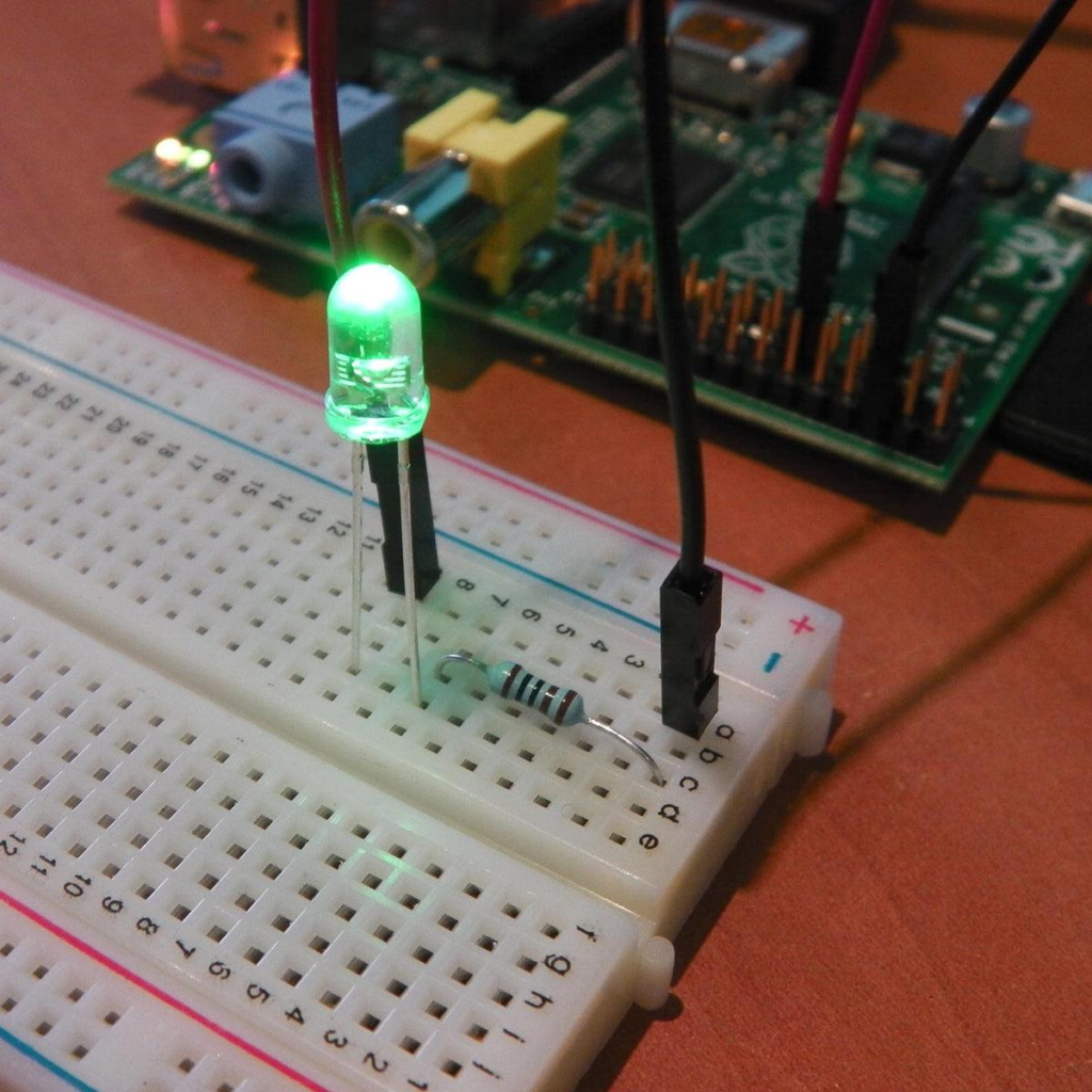 Raspberry Pi LED Blinking Project Setup