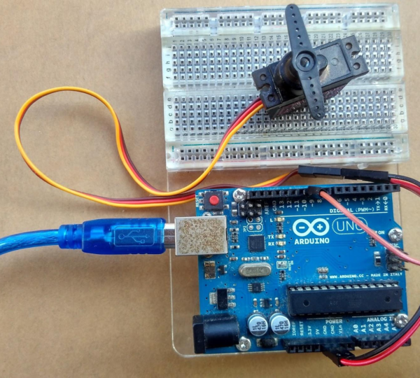 Components Required for Servo Motor with Arduino Project