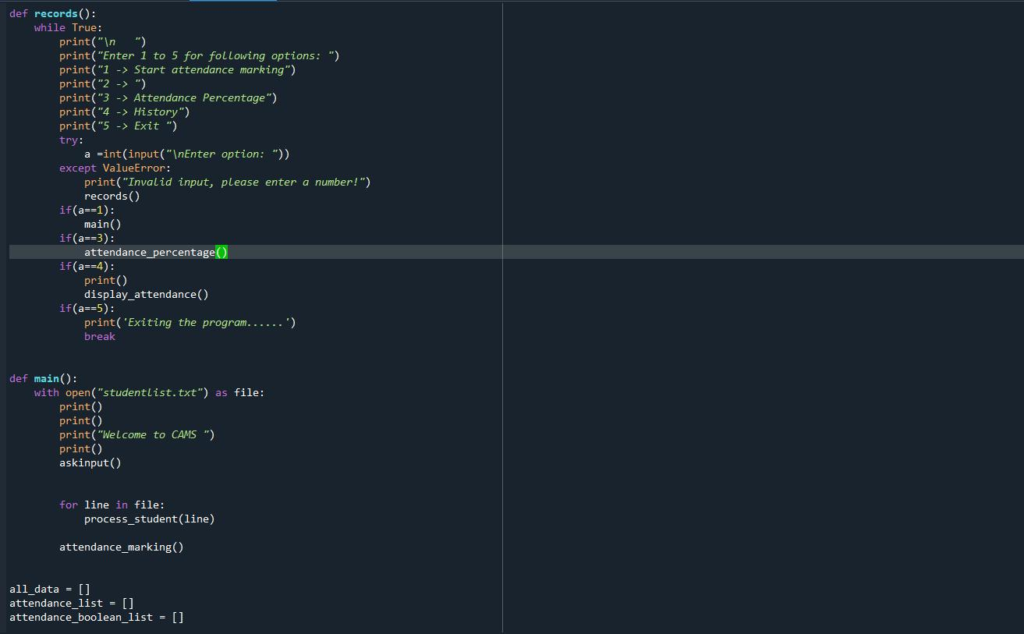 Python Student Exam Eligibility Checker Project