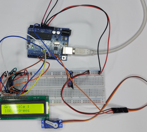 Arduino IDE Code for Servo Motor with Arduino