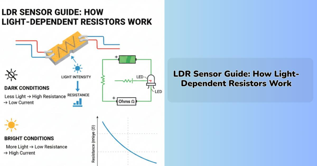 Working Principle of LDR Sensor with Arduino