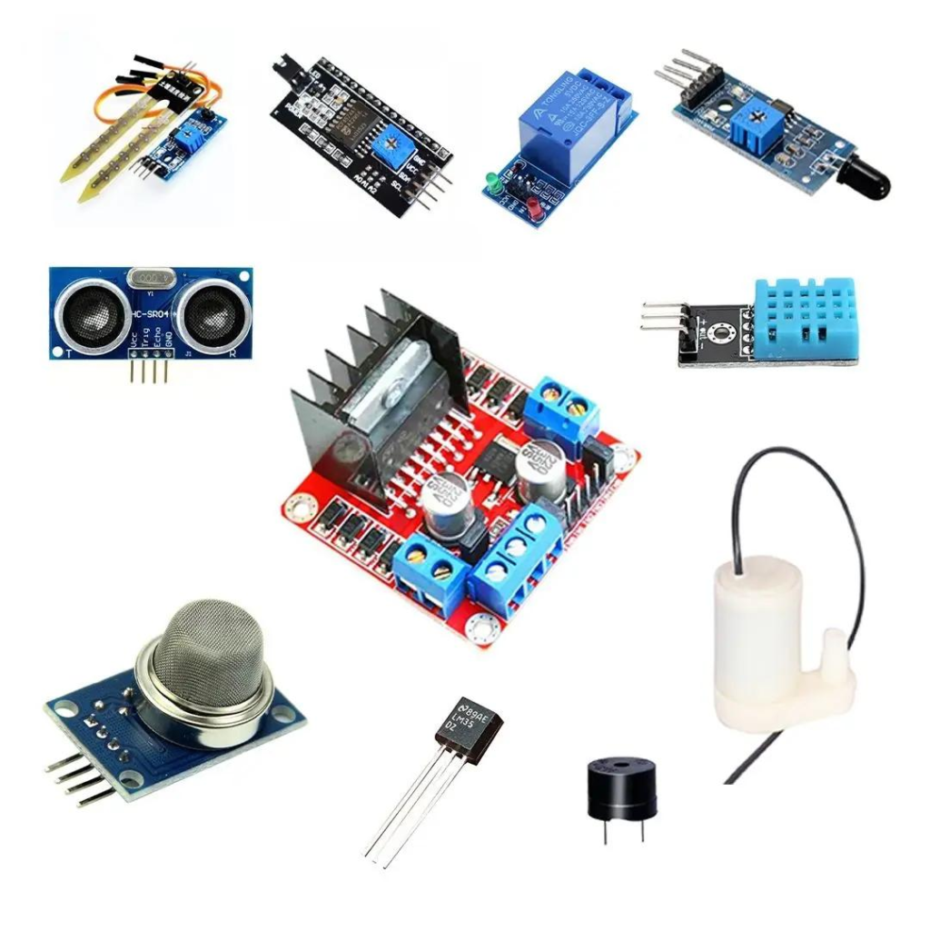 Components Used in Smart Door System Using Arduino
