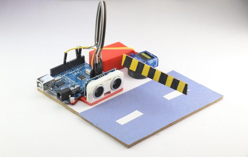 Automatic Door Opening Using Ultrasonic Sensor and Servo Motor