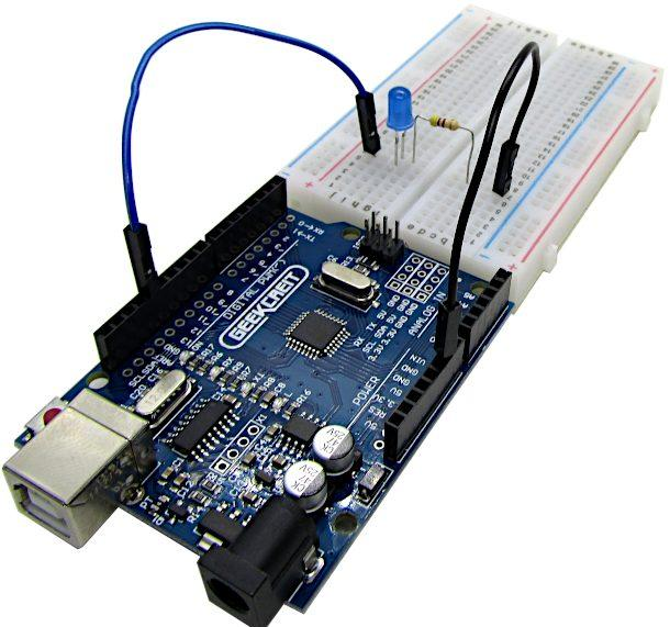 Components Required for Arduino LED Blink Using For Loop