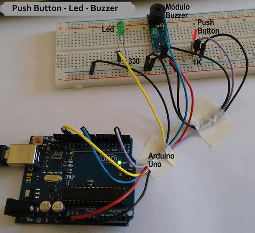 Push Button with Arduino Project for Grade 7 STEM Activities