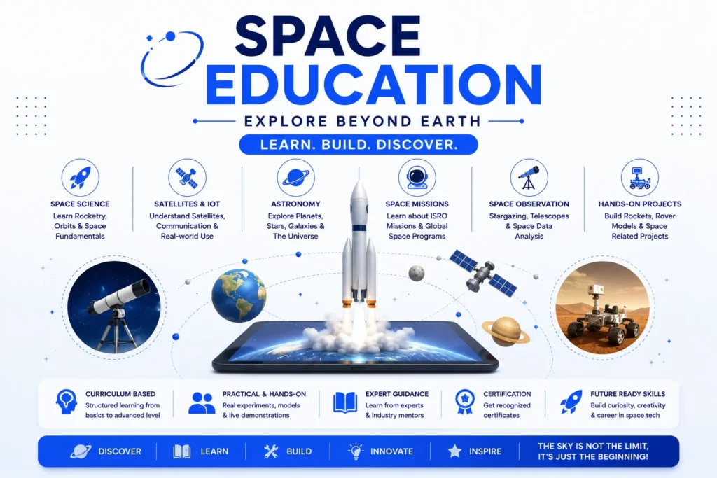 Space Education – Explore Beyond Earth, Learn to Build & Discover