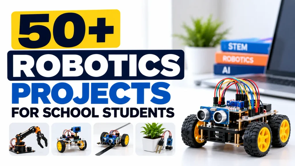 50+ Robotics Projects for School Students